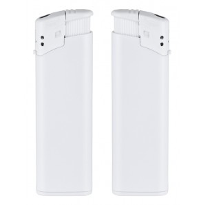 Feuerzeug TOM EB-15 weiss beidseitig