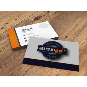 Visitenkarten quer 4/4 farbig 85 x 55 mm